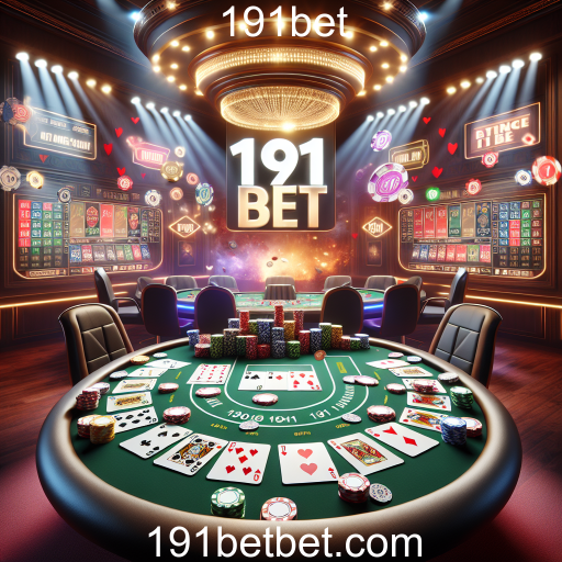 Descubra o Mundo do Poker no 191bet